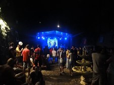 around the festival site