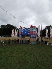 around the festival site