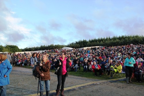 Katherine Jenkins in the Forests 2014 - around the forest site