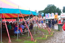 around the festival site