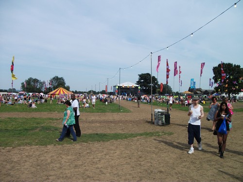 the festival arena