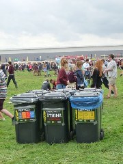 around the festival site (Friday)