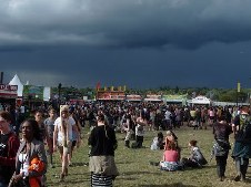 around the festival site (Saturday)