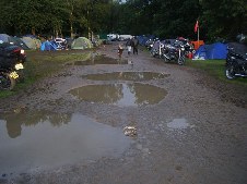 around the festival site