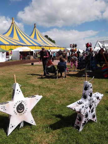 Southwell Folk Festival  2012 - around the festival site