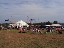 around the festival site