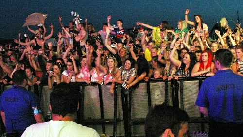 Cock Rock 2013 - Wiley (crowd)