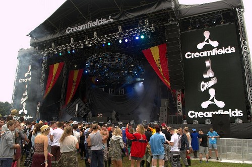 Creamfields 2018 - around the festival site