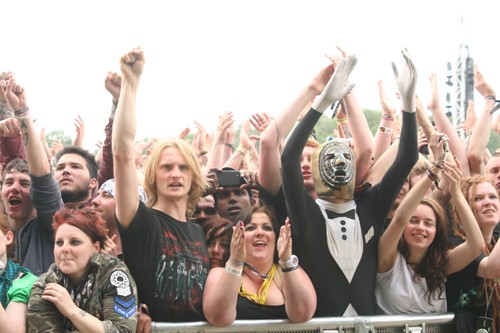 Download Festival 2014 - in the crowd at Download 2013