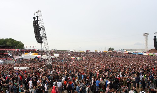 Download Festival 2014 - in the crowd at Download 2013