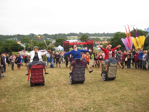 Glastonbury Festival 2015 - around the festival site (Theatre & Circus)