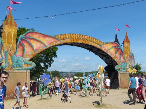 Glastonbury Festival 2014 - around the festival site (The Park)