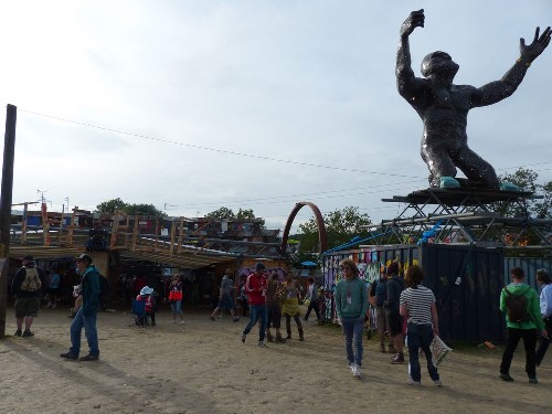 Glastonbury Festival 2023 - around the festival site (Silver Hayes)