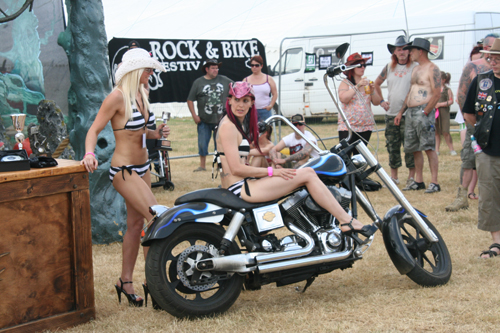 The Rock and Bike Fest 2014 - around the festival site (Bike Competition)