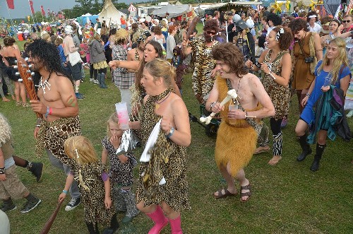 Nozstock Festival 2014 - around the festival site (fancy dress parade)