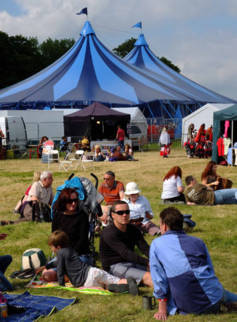 Southwell Folk Festival  2014 - around the festival site