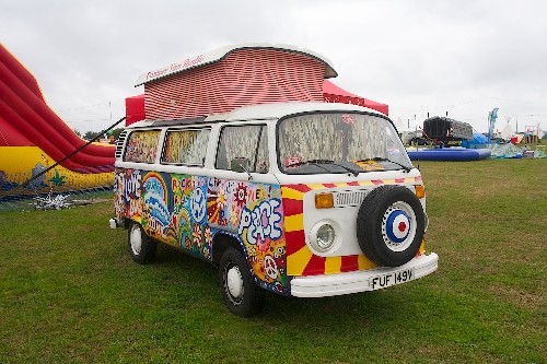 V-Dub Island 2015 - around the festival site (VWs)