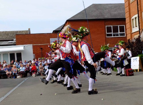 Warwick Folk festival 2017 - around the festival site (Morris)