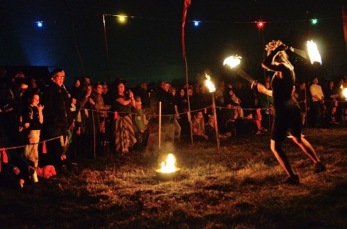 Equinox Festival 2017 - around the festival site (fireshow)