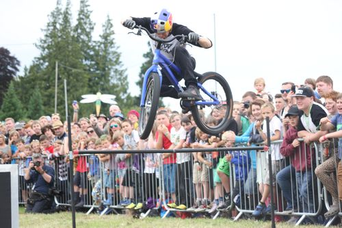 Danny MacAskill's Drop and Roll: Belladrum Tartan Heart Festival 2014