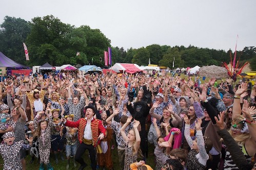 Blissfields Festival 2014 - around the festival site (world record attempt)