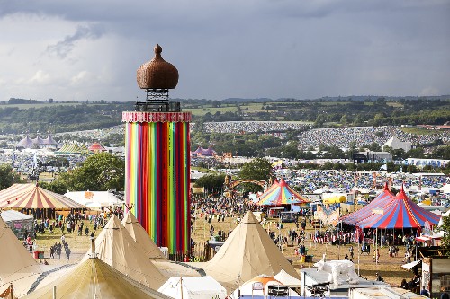 Glastonbury Festival 2015 - around the festival site (Friday)