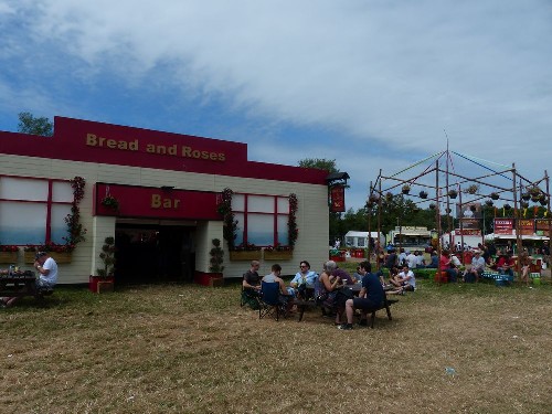 Glastonbury Festival 2015 - around the festival site (Babylon - main markets)