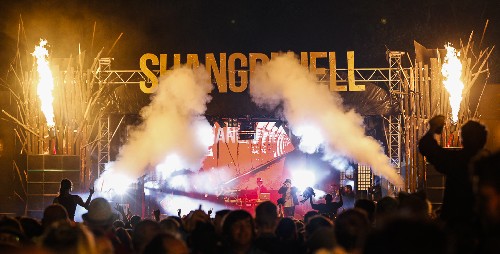 Glastonbury Festival 2015 - around the festival site (Shangri La)