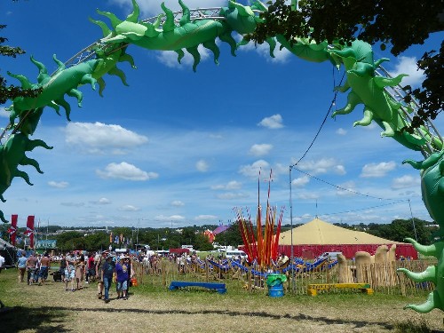 Glastonbury Festival 2015 - around the festival site (Theatre & Circus)