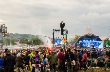 around the festival site (2): Glastonbury Festival 2014