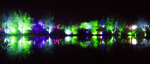 The Secret Garden Party 2014 - around the festival site (at night)