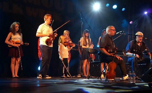 Sidmouth Folk Week 2014 - Aly Bain & Phil Cunningham