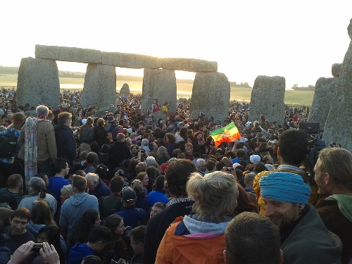 Summer Solstice at Stonehenge 2018 - the Solstice