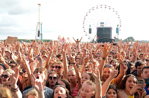 T in the Park 2014 - around the site / crowds - Friday