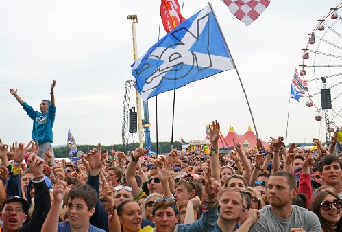 T in the Park 2015 - around the site / crowds - Saturday