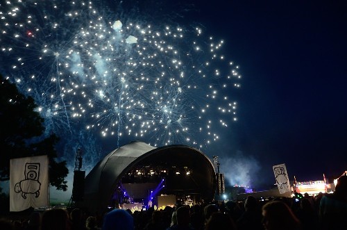 Beat-Herder 2016 - around the festival site (fireworks display)