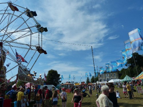 around the festival site: Beautiful Days 2015