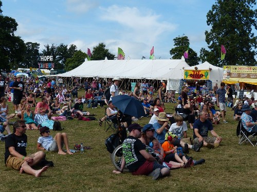 around the festival site: Beautiful Days 2015