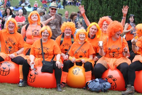 around the festival site: Belladrum Tartan Heart Festival 2015