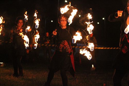 around the festival site: Belladrum Tartan Heart Festival 2015