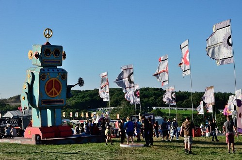 Bestival 2015 - around the festival site