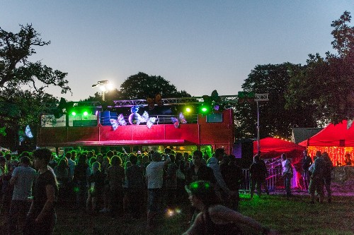 around the festival site: Blissfields 2015