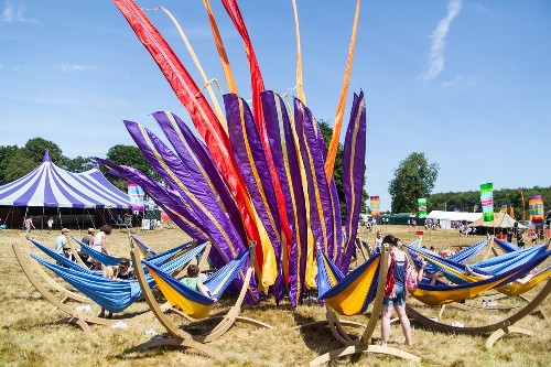 around the festival site: Blissfields 2015