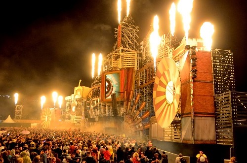 around the festival site: BoomTown Fair 2015