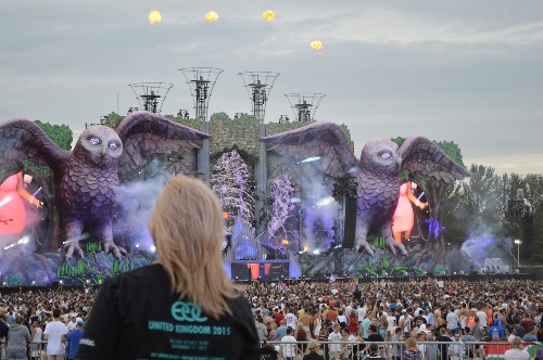 Electric Daisy Carnival 2015 - around the festival site