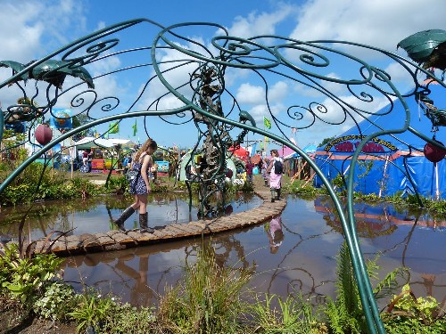 Glastonbury Festival 2016 - around the festival site (Green Futures)