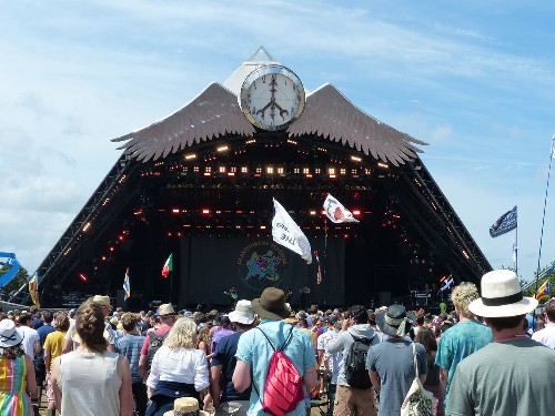 Glastonbury Festival 2016 - around the festival site (Pyramid Stage)