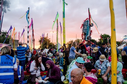 Glastonbury Festival 2016 - around the festival site (Cider Bus)