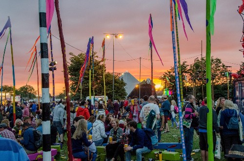 Glastonbury Festival 2016 - around the festival site (Cider Bus)