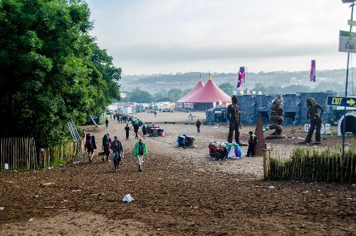 Glastonbury Festival 2016 - around the festival site